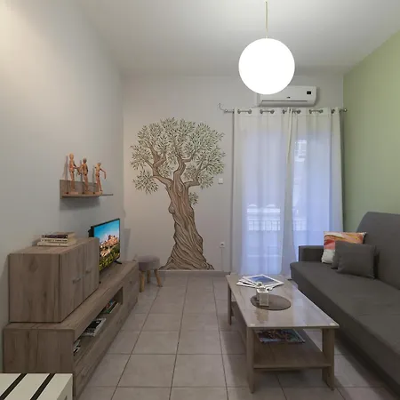 Cozy Athenian One Bd, Pistachio Charm Apartment Athens
